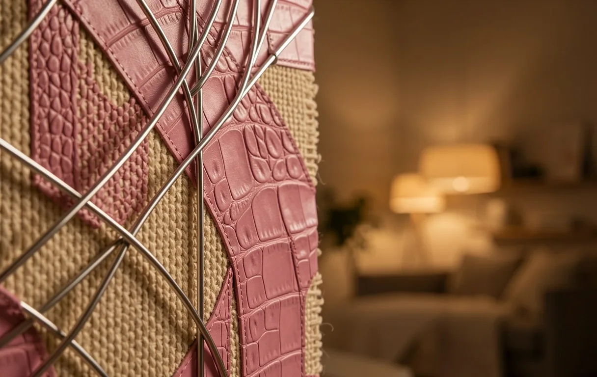 Textile weave background
