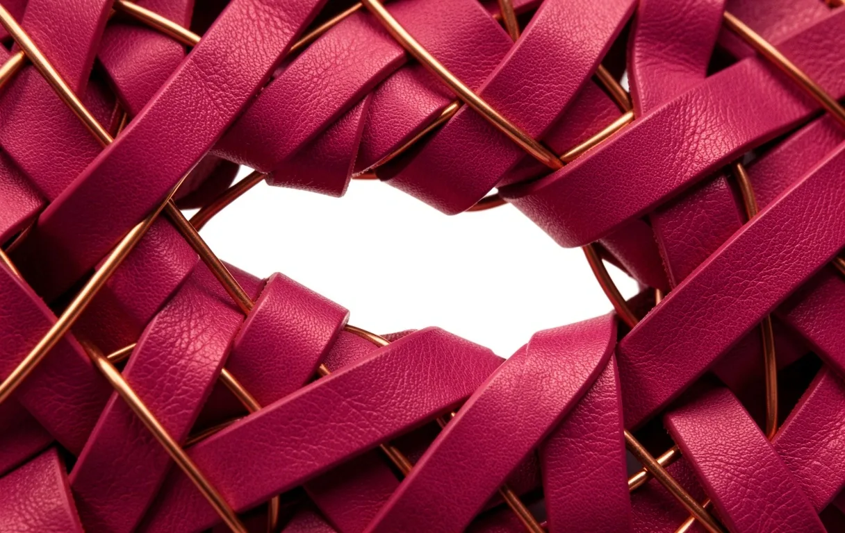 Textile weave abstraction