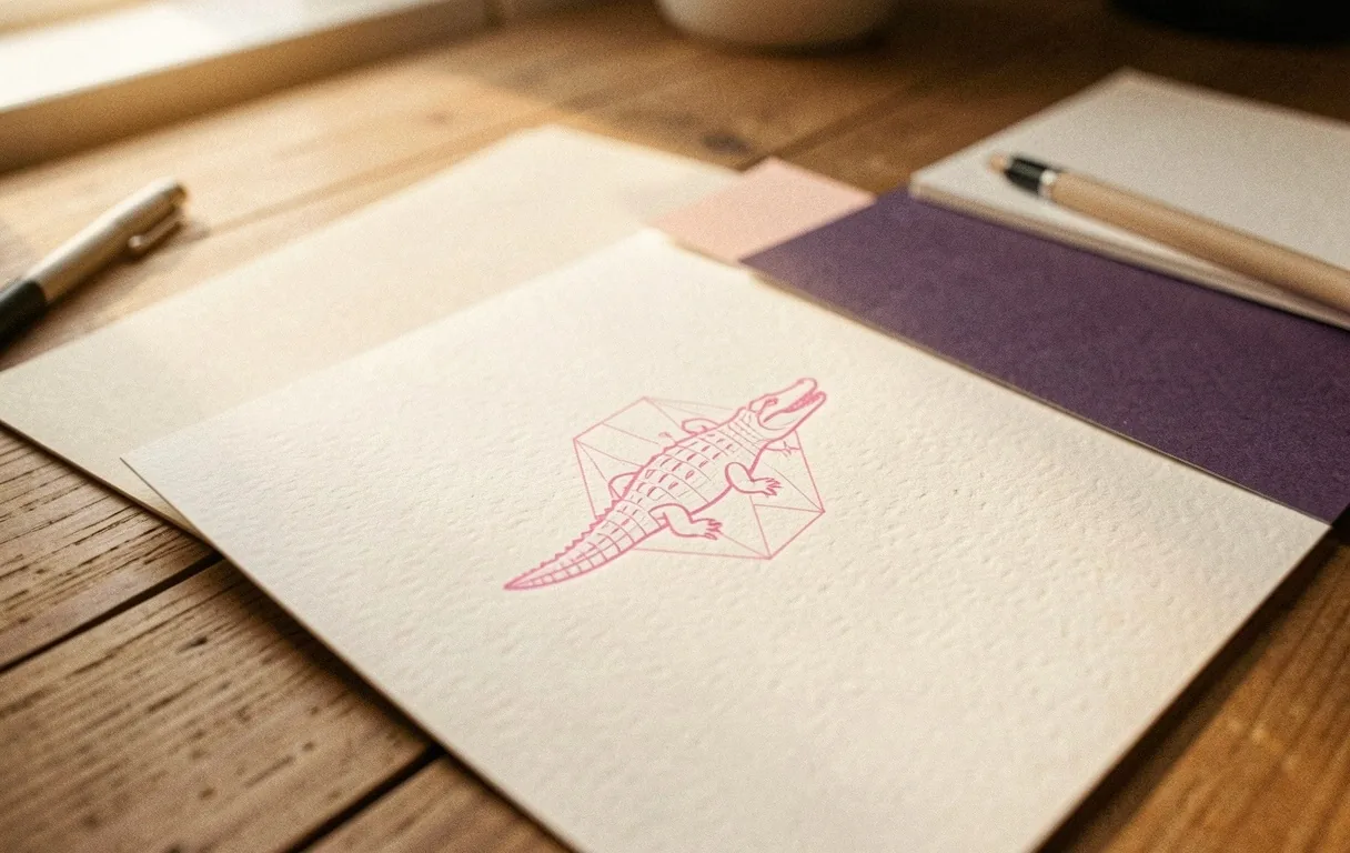 Design process at Pink Crocodile